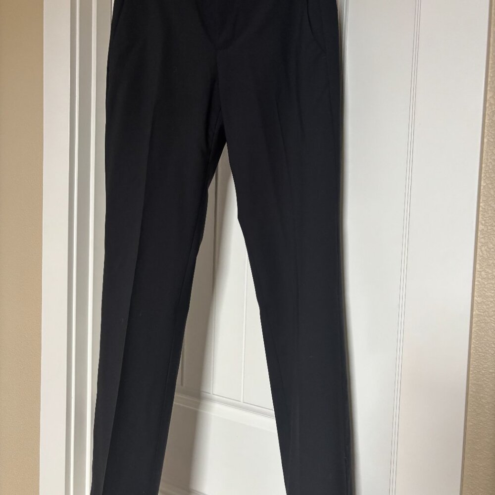 BANANA REPUBLIC black suit: JACKET (0P) and 2x PANTS (00P and 0P) Dry Cleaned - Picture 15 of 15